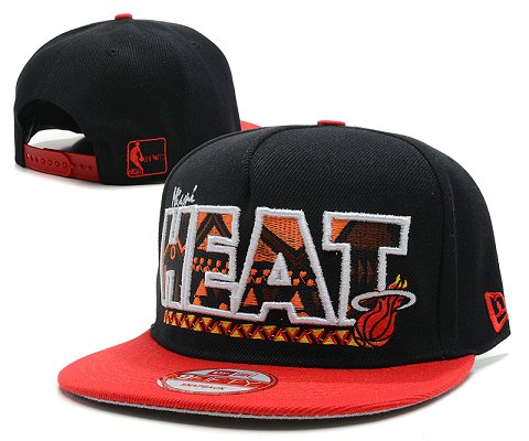 Miami Heat NBA Snapback Hat SD32